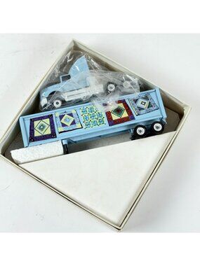 Winross Vintage 1:64 Truck Hershey Quilts 1990 Diecast Semi Trailer